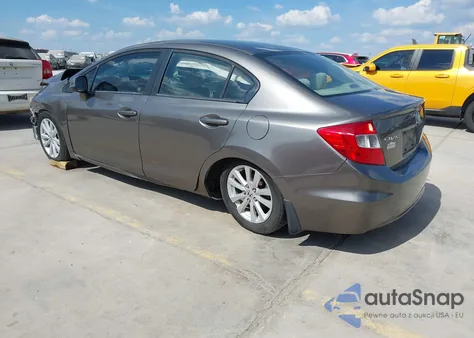 2012 Honda Civic Ex из США, поврежденный, VIN 2HGFB2F89CH609182